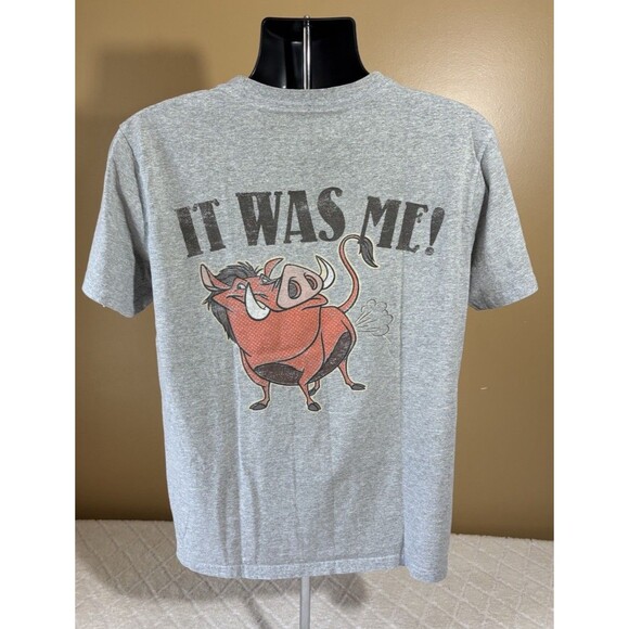 Disney Timon & Puma Lion King 2 Sided It Wasn’t Me/It Was Me Graphic Tee  Size M - Picture 2 of 14